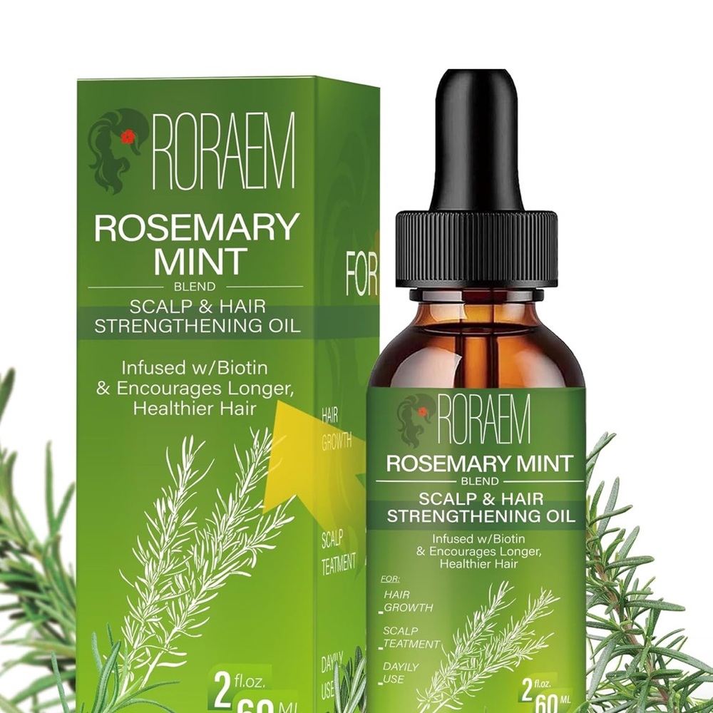 Rosemary Mint Scalp & Hair Strengthening Oil